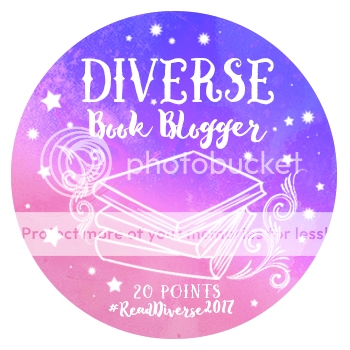Diverse Book Blogger 20 points badge