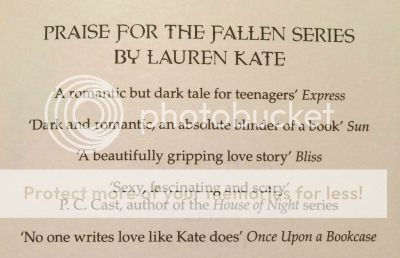 Quote in Fallen in Love by Lauren Kate