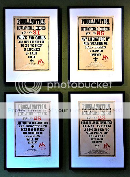 Prints of Educational Decree Proclomations - The House of MinaLima