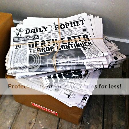 Mock-ups of Daily Prophet papers - The House of MinaLima
