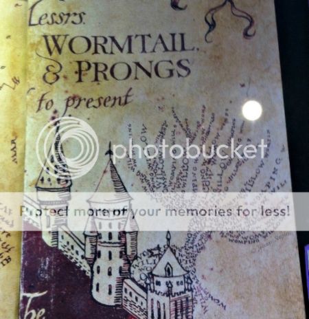 Props from the movies: The Marauder's Map The House of MinaLima