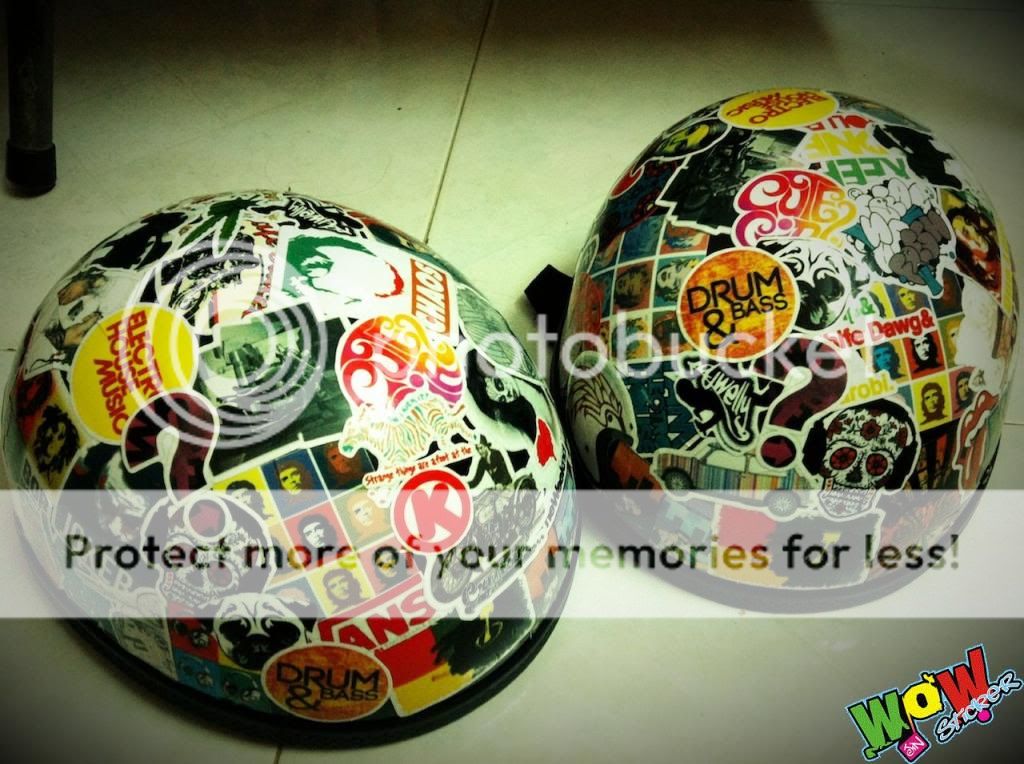 WoW! Sticker - Cung cấp các mẫu Sticker trang trí nón bảo hiểm cho anh em mê Phượt !! - 13