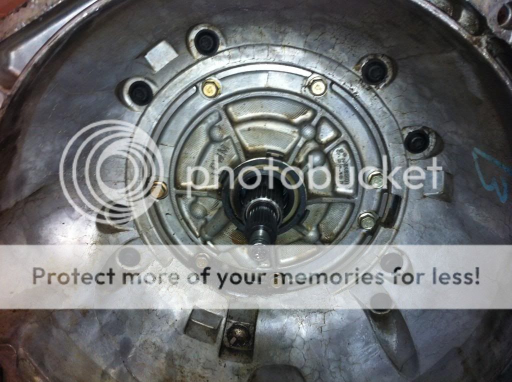 torque converter is hitting the bell housing/bottom of the pump S10