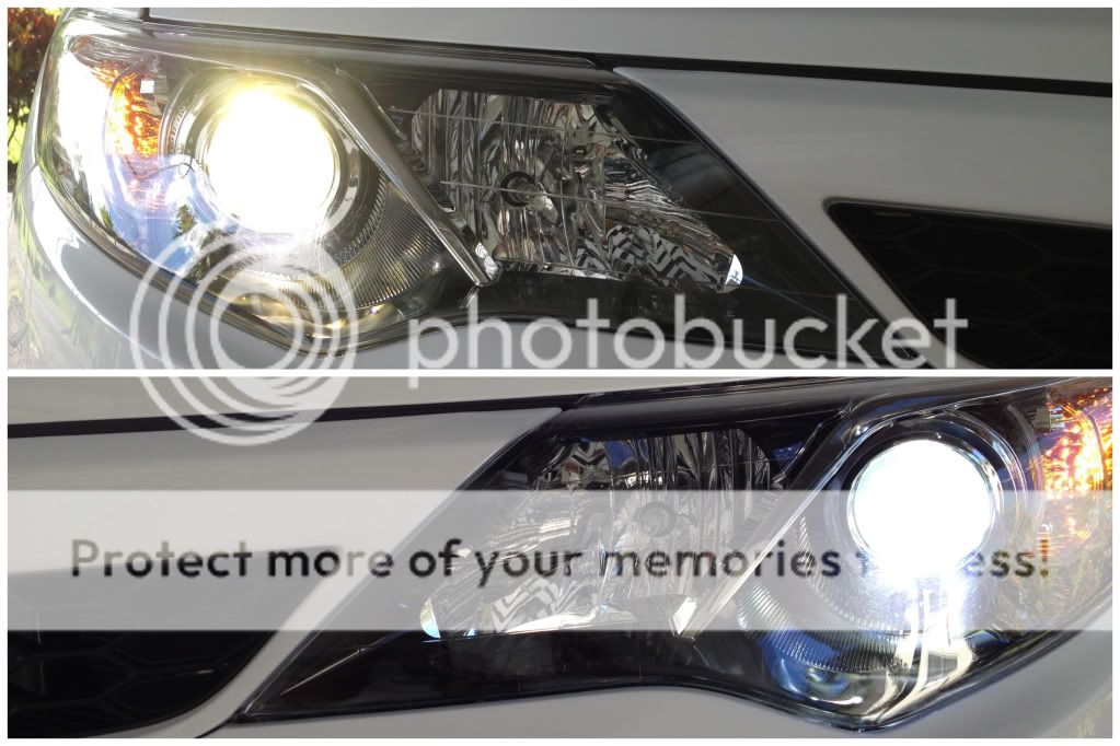 Morimoto H11 HID bulbs ground shadow on 2012 Camry SE? Toyota Nation