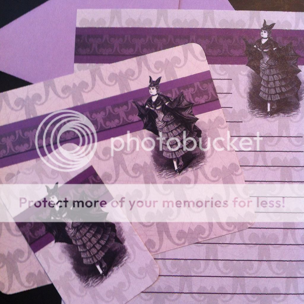 Madam Bat Letter Writing Stationary from La Papierre