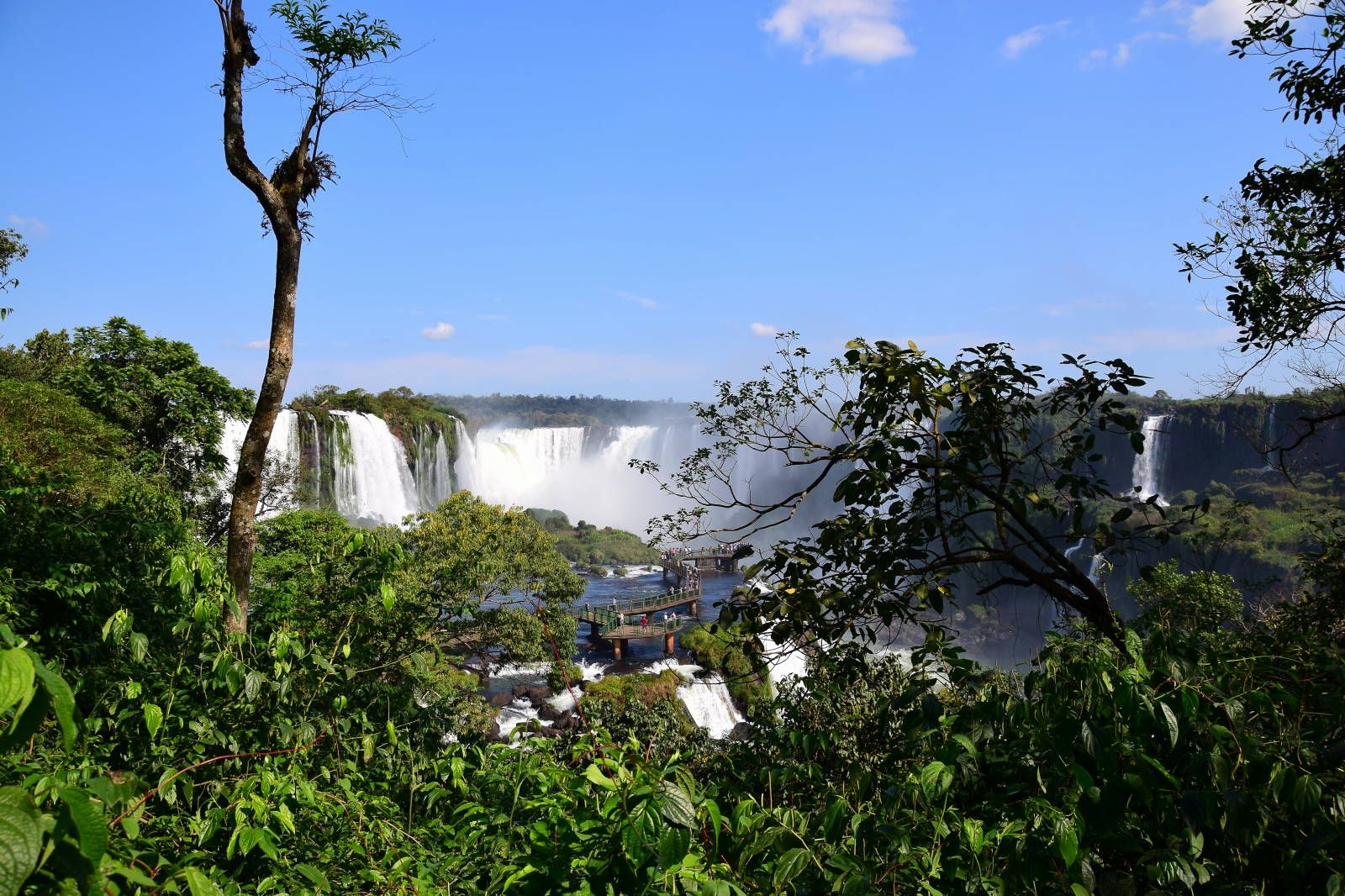 ИзоБразилия акупунктурно. Рио-Игуасу с обеих сторон