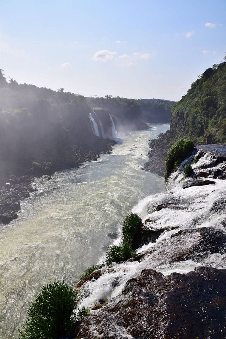 ИзоБразилия акупунктурно. Рио-Игуасу с обеих сторон