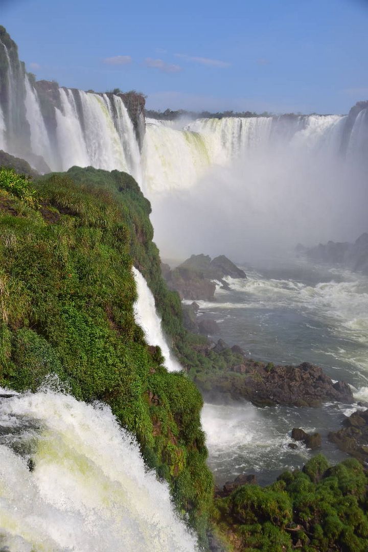 ИзоБразилия акупунктурно. Рио-Игуасу с обеих сторон