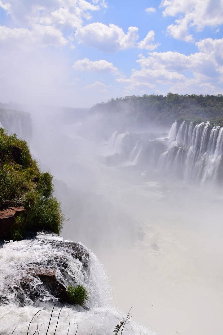ИзоБразилия акупунктурно. Рио-Игуасу с обеих сторон