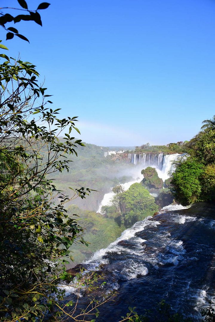 ИзоБразилия акупунктурно. Рио-Игуасу с обеих сторон