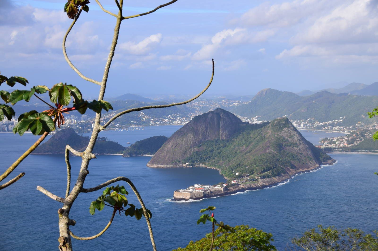 ИзоБразилия акупунктурно. Рио-Игуасу с обеих сторон