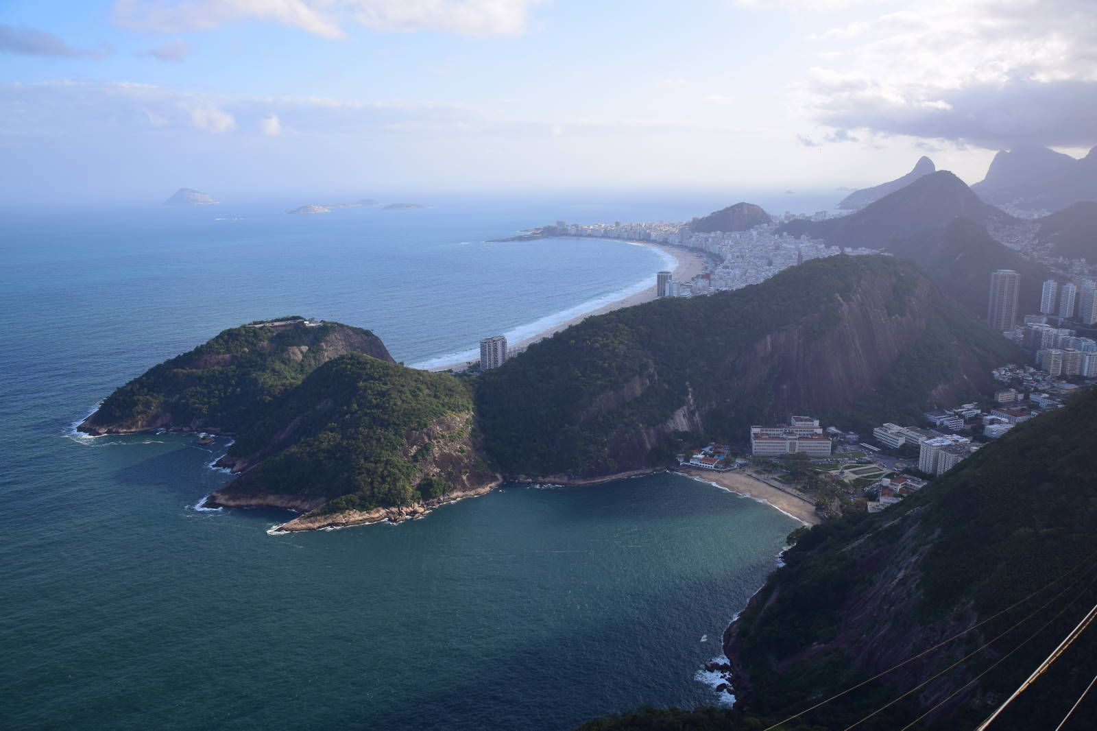 ИзоБразилия акупунктурно. Рио-Игуасу с обеих сторон