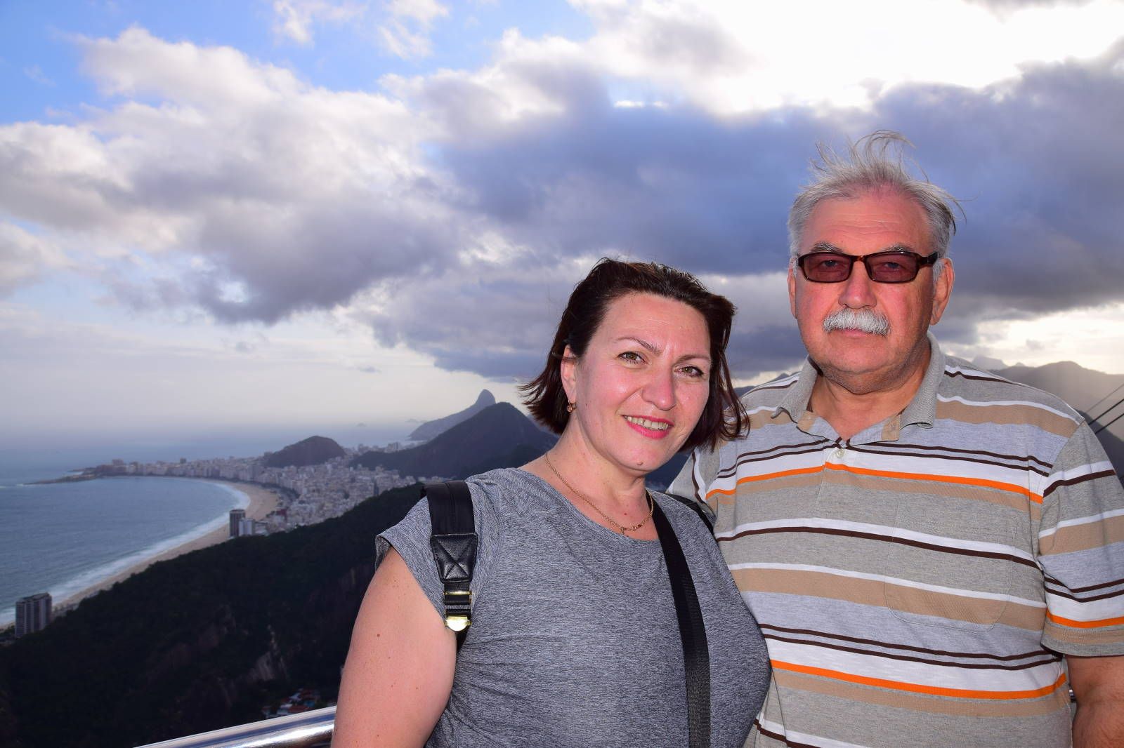 ИзоБразилия акупунктурно. Рио-Игуасу с обеих сторон