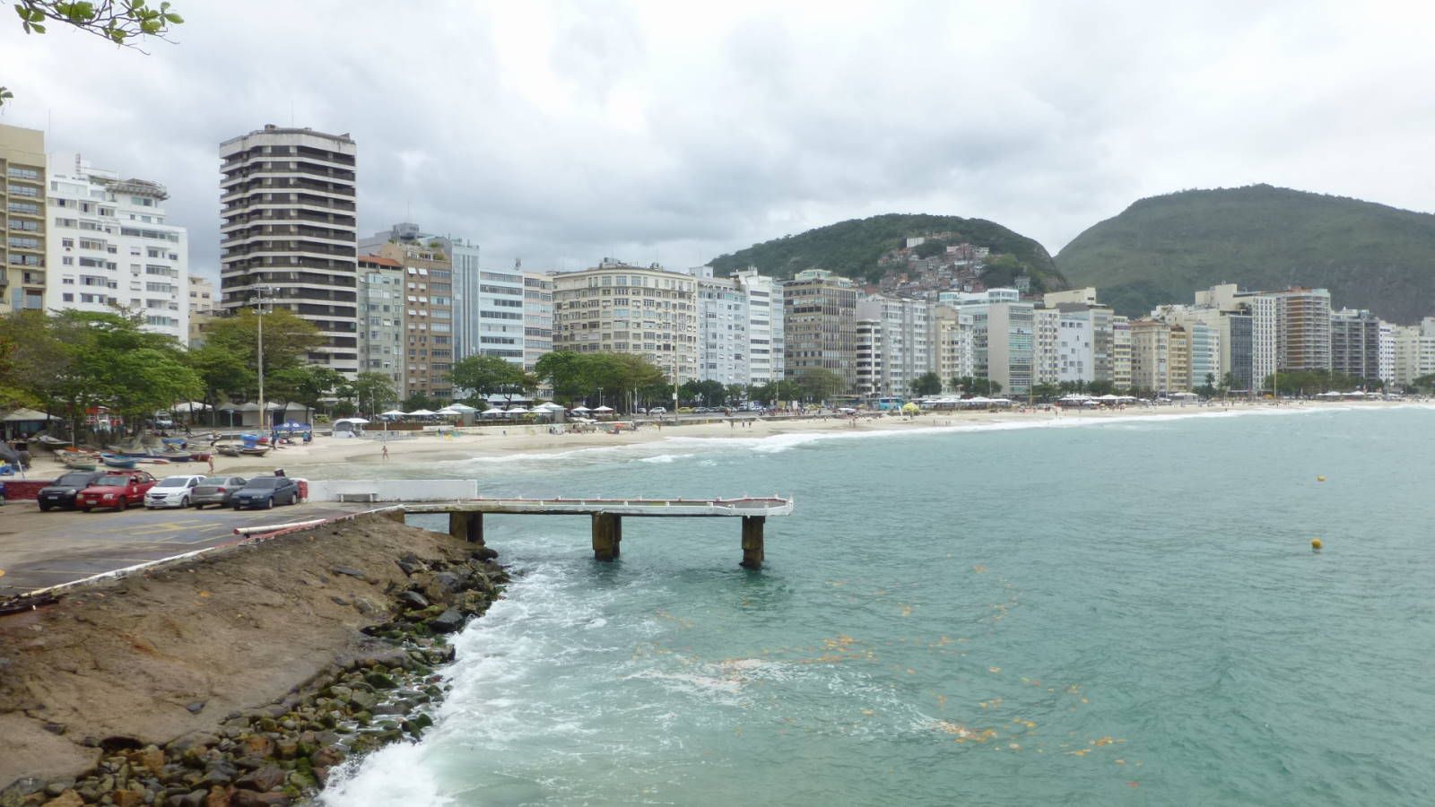 ИзоБразилия акупунктурно. Рио-Игуасу с обеих сторон