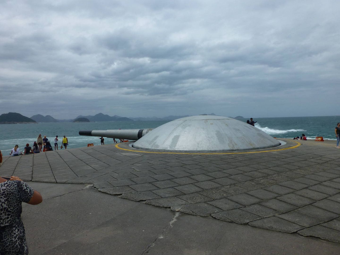 ИзоБразилия акупунктурно. Рио-Игуасу с обеих сторон