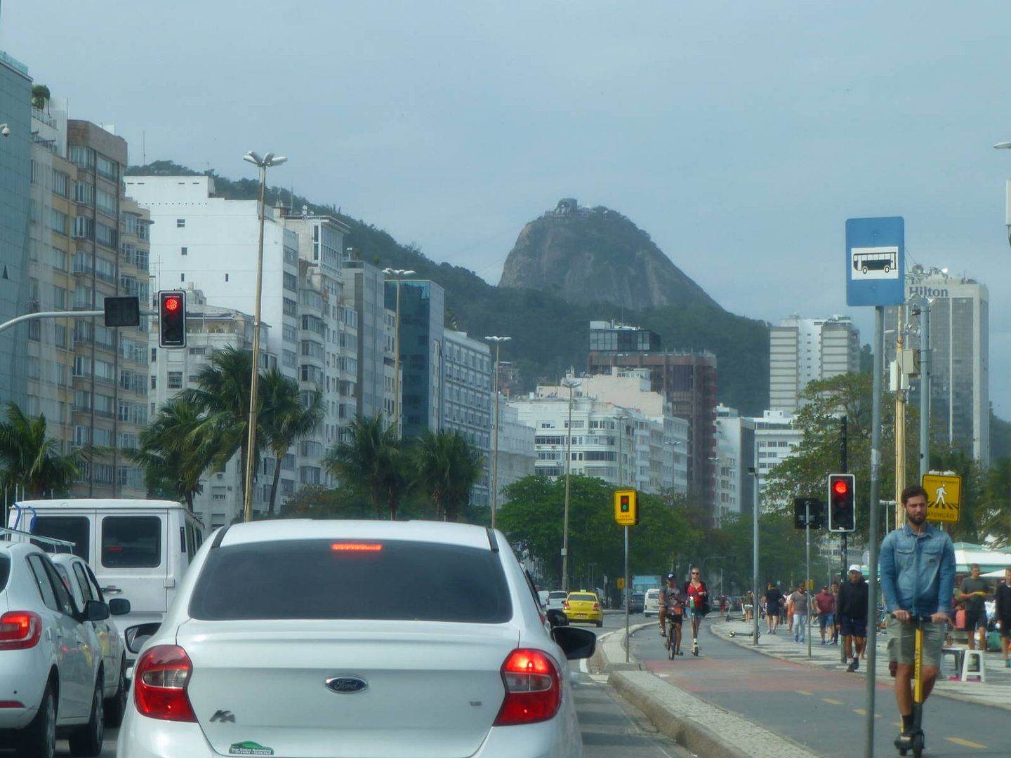 ИзоБразилия акупунктурно. Рио-Игуасу с обеих сторон